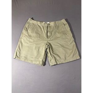 Mountain Khakis MK Jackson Hole Wyoming Mens Olive Green Canvas Shorts 40x10